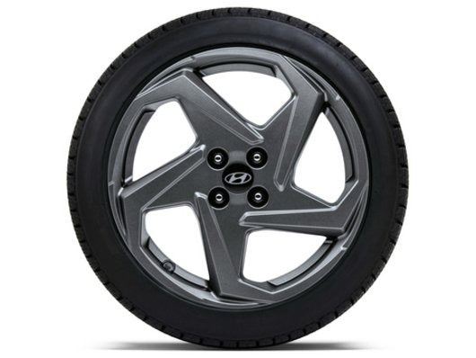 Hyundai 17'' Alloy wheel, Seoul, Graphite - BAYON