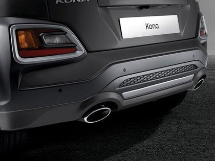 Hyundai Rear Skirt, Dark Nnight- KONA Hybrid