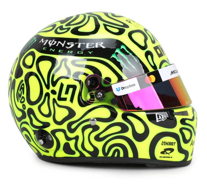 McLaren Lando Norris 2025 1:2 Scale Helmet