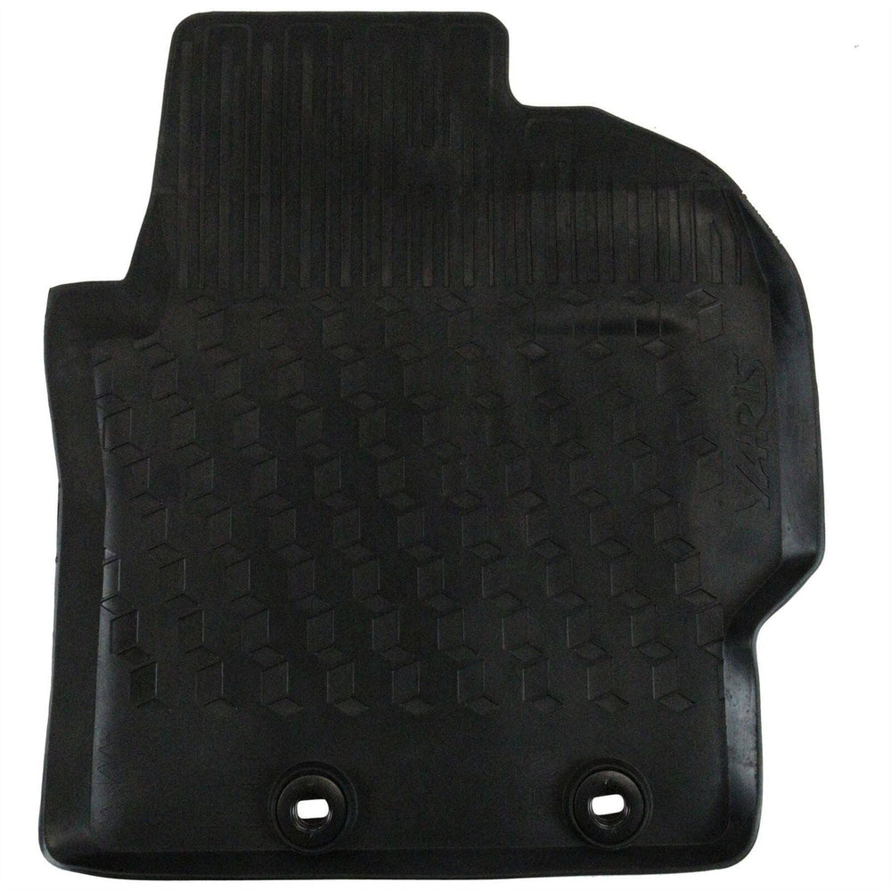 Toyota Front & Rear Tailored Rubber Floor Mats - Yaris