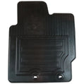 Toyota Front & Rear Rubber Car Mats Black - Yaris