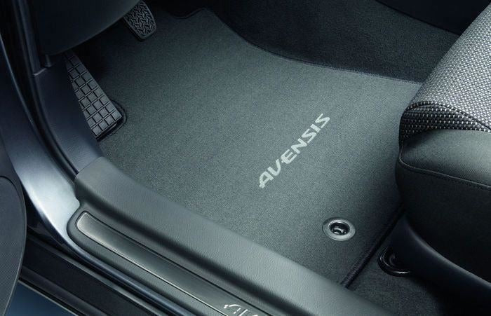 Toyota Full Set Textile Car Mats Anthracite - Avensis