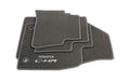 Toyota Front & Rear Carpet Floor Mats Black W/Logo -C-HR Hybrid 2WD
