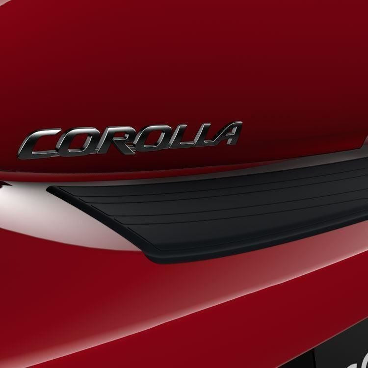 Toyota Rear Bumper Protection Plate - Corolla Hatchback