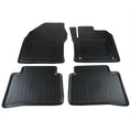 Toyota Front & Rear Rubber Car Mats Black - Prius
