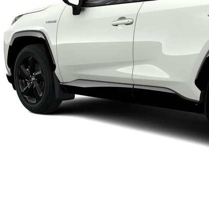 Toyota Front & Rear Tailored Mud Flaps 4x Black - RAV4