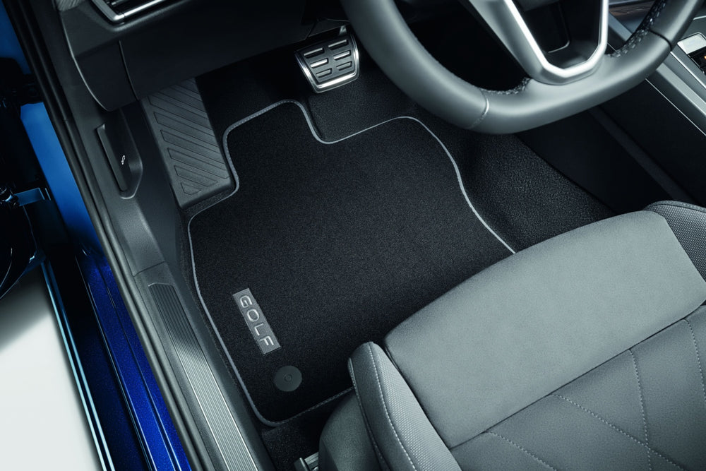 VW Premium Textile Floor Mats - Golf