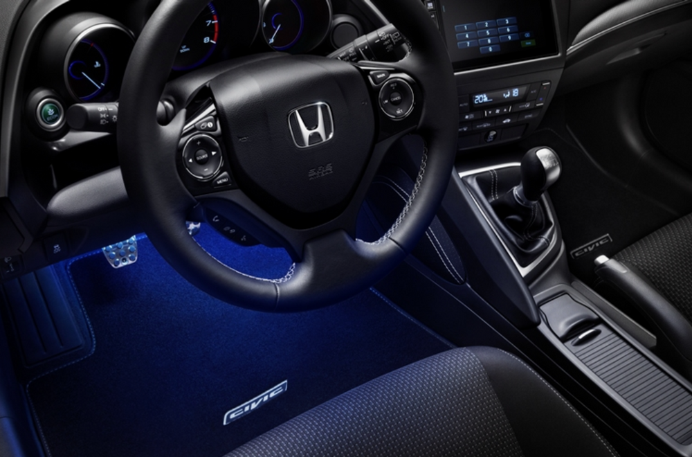 Honda Blue Front Ambient Footlight