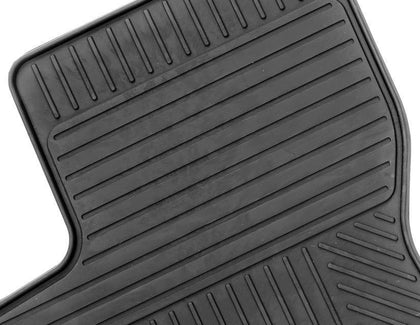 Ford Rubber Floor Mats rear, black