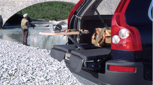 Volvo Seat cushion, cargo space opening