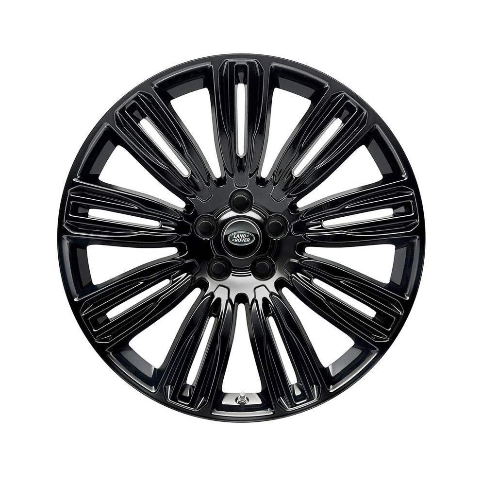 Land Rover Alloy Wheel - 22" Style 9012, 9 split - spoke, Gloss Black