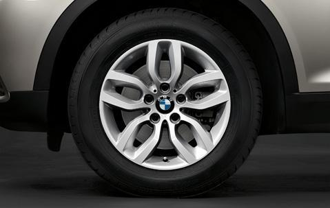 1x BMW Genuine Alloy Wheel 17" Y-Spoke 305 Rim