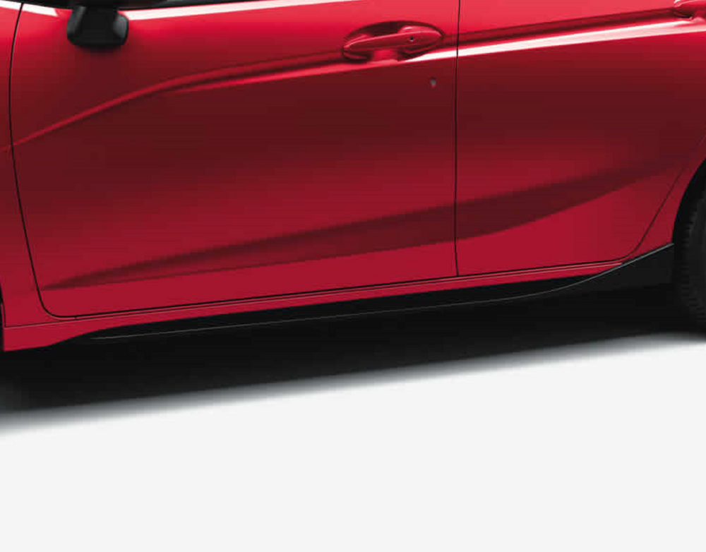 Honda Side Skirts Lunar Silver