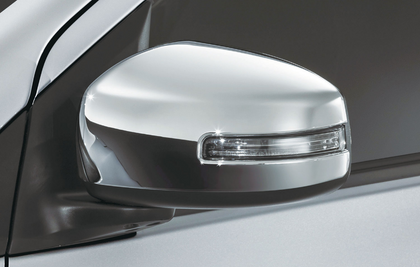 Mitsubishi Mirror Cover Set, Chrome