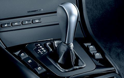 BMW Genuine Leather Selector Gear Knob Matt Chrome