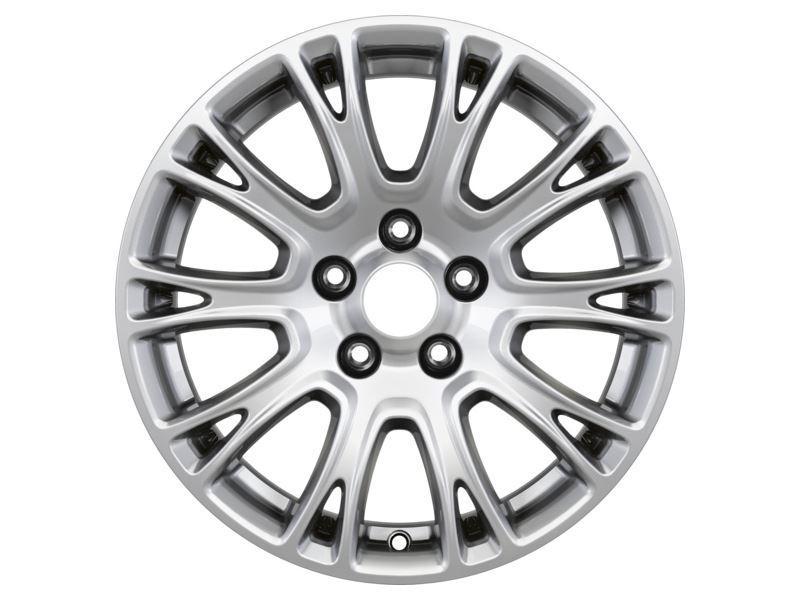 Ford Alloy Wheel 16" 10 x 2-spoke design, silver. Except ST and RS.