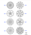 Land Rover Alloy Wheel - 20" Style 1032, 10 spoke, Diamond Turned finish