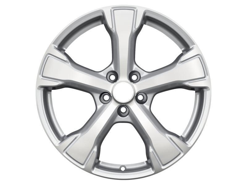 Ford Alloy Wheel 18" 5-spoke design, sparkle silver machined