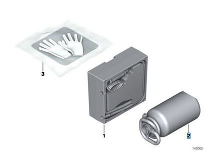 BMW Genuine M-Mobility System Tyre Sealer Inflating Bottle