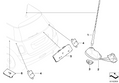 MINI Genuine Standard Antenna Aerial Rod Mast M6x1.0
