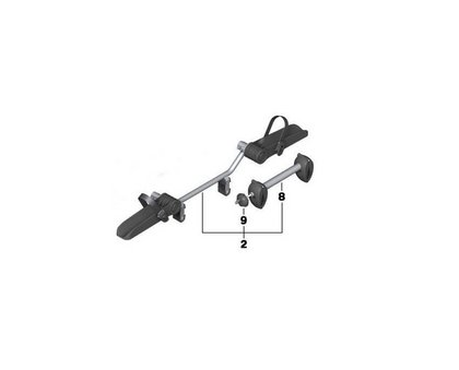 BMW Genuine Tow Hitch Bike/Bicycle Holder Expansion Kit