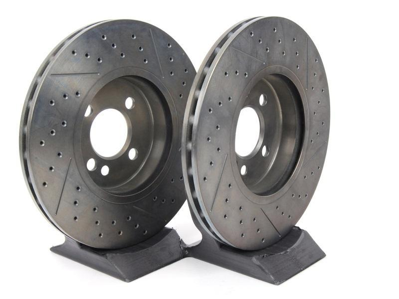 MINI Genuine JCW 16'' Sport Brake Ventilated Perforated Disc Front