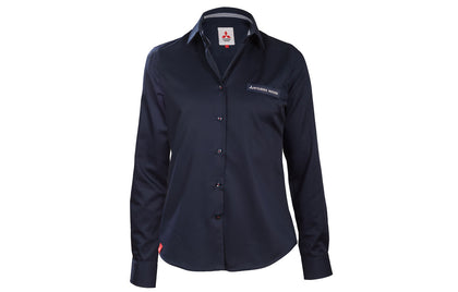 MITSUBISHI MOTORS DRESS SHIRT, BLUE-LINE