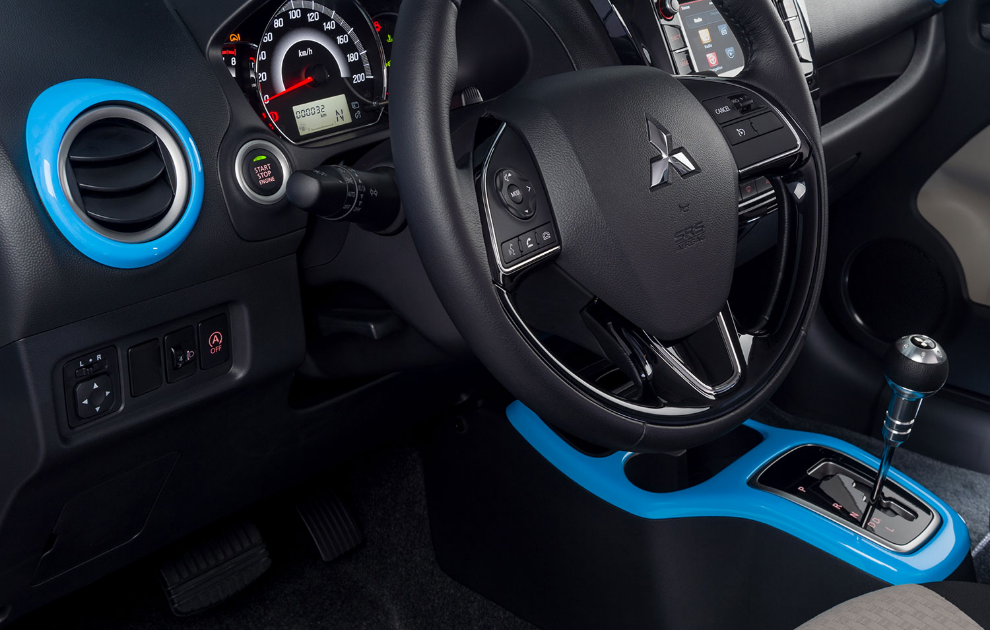 Mitsubishi Interior Decoration Kit, Blue M/T