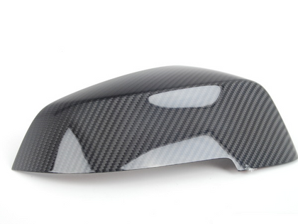 Genuine BMW Right Driver Side OS Mirror Cover Cap Carbon