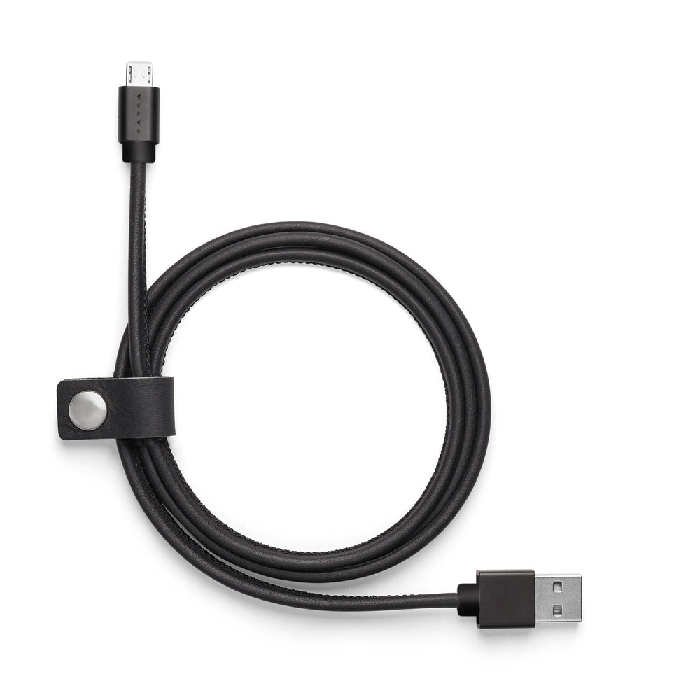 Volvo Leather Charger Cable Android