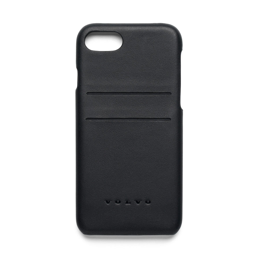 Volvo Leather Iphone 6,7,8 Case, Black