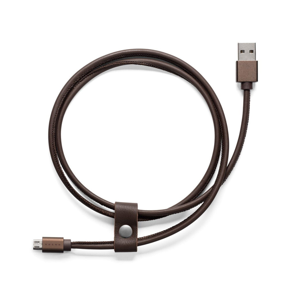 Volvo Leather Charger Cable, Android