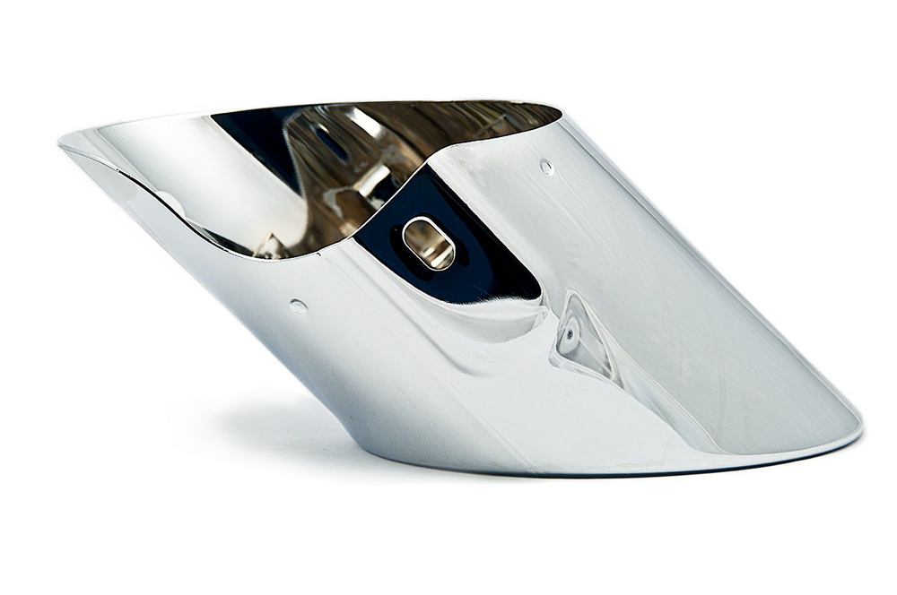 BMW Genuine Right Exhaust Tailpipe Tip Trim Chrome