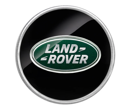 Land Rover Wheel Centre Cap - Black finish, 20