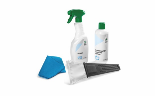SKODA Winter kit of car care products