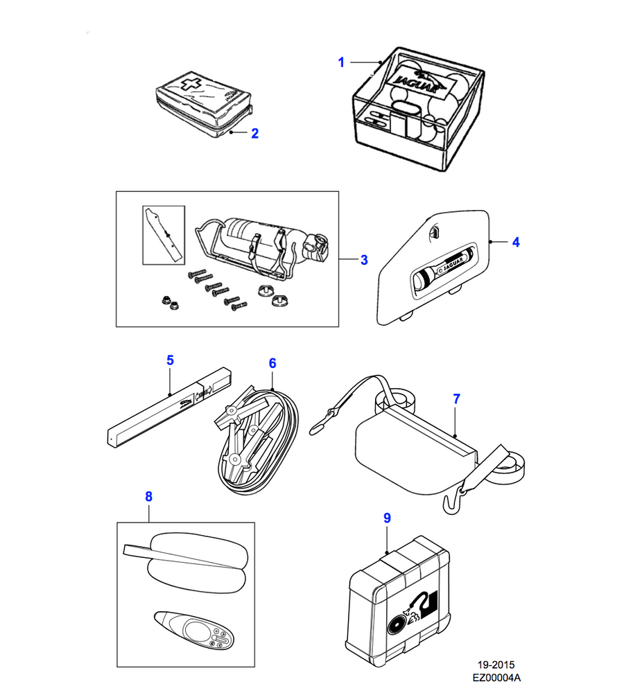 Jaguar Bulb Kit