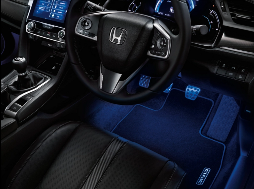 Honda Blue Front Ambient Footlight