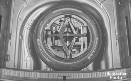 SKODA Set for spare wheel for KAMIQ