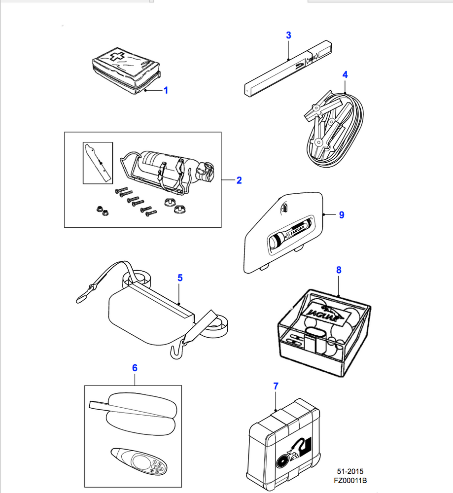 Jaguar Bulb Kit