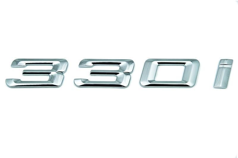 BMW Genuine "330i Self-Adhesive Sticker Badge Emblem