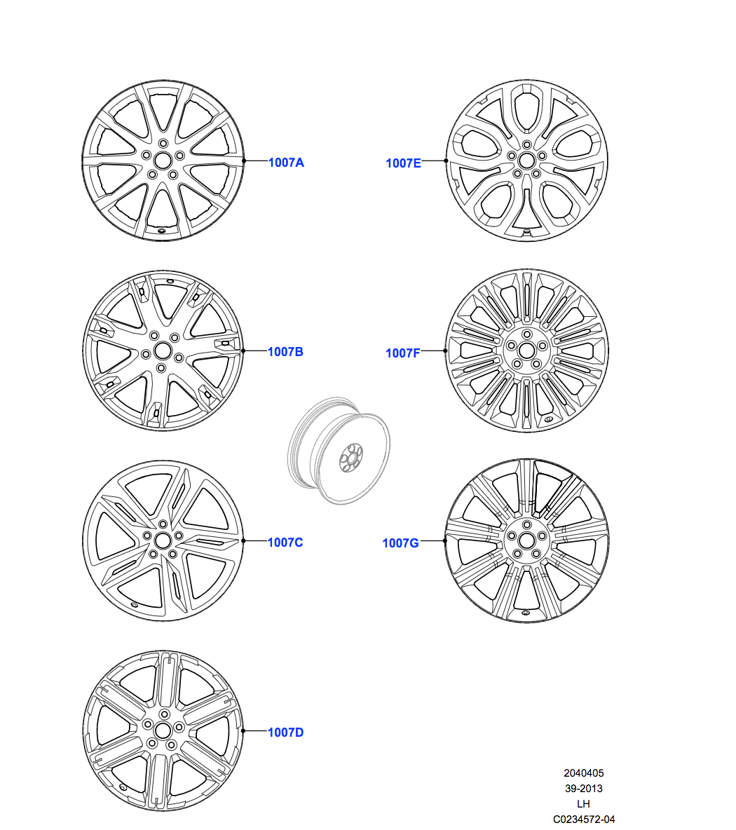 Land Rover Alloy Wheel - 17