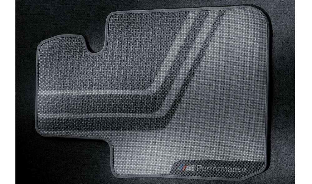 BMW Genuine M Performance Car Floor Mats Front Set