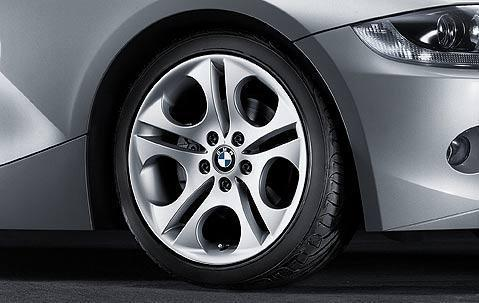 1x BMW Genuine Alloy Wheel 18" Ellipsoid Style 107 Rear
