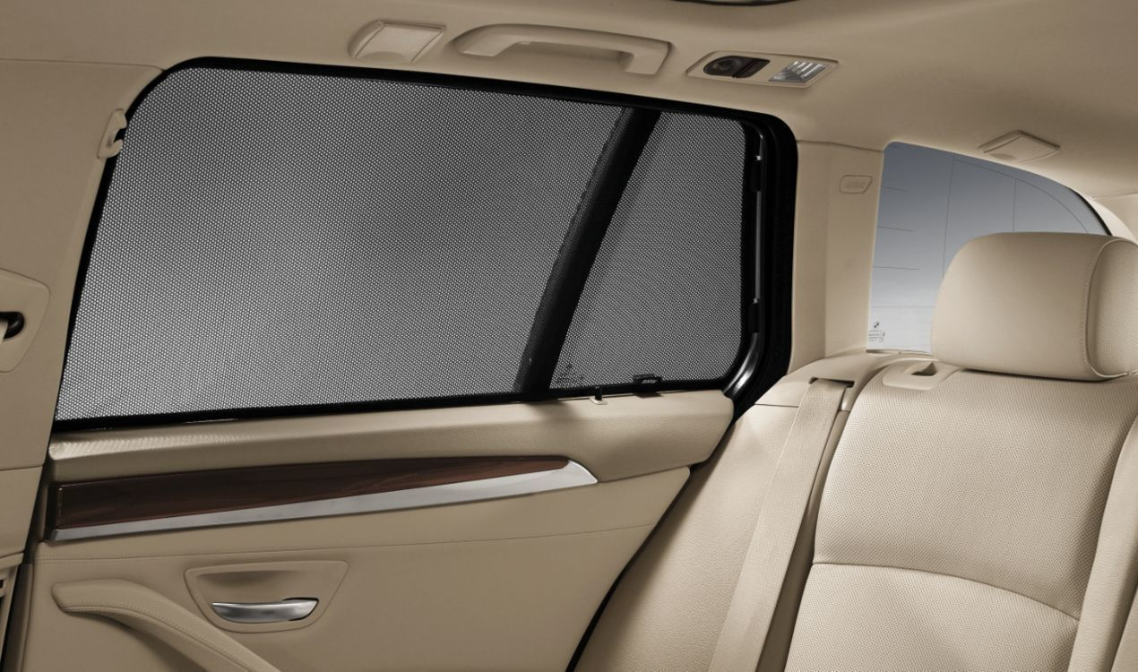 BMW Genuine Rear Side Window Sun Shad. BMW Interior Protection Storage Park s Store