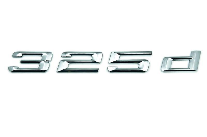 BMW Genuine "325d" Self-Adhesive Sticker Badge Emblem