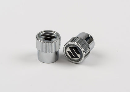 Suzuki Valve Cap Set - Silver