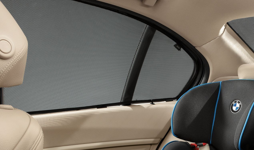 BMW Genuine Rear Side Window Sun Blind/Shade/Screen Set