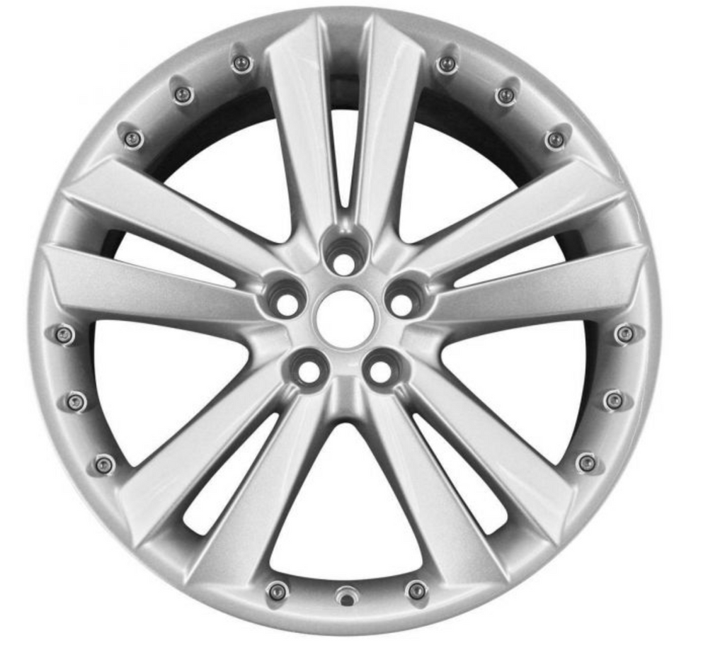 Jaguar Alloy Wheel 20" Kalimnos, with Silver finish, Rear