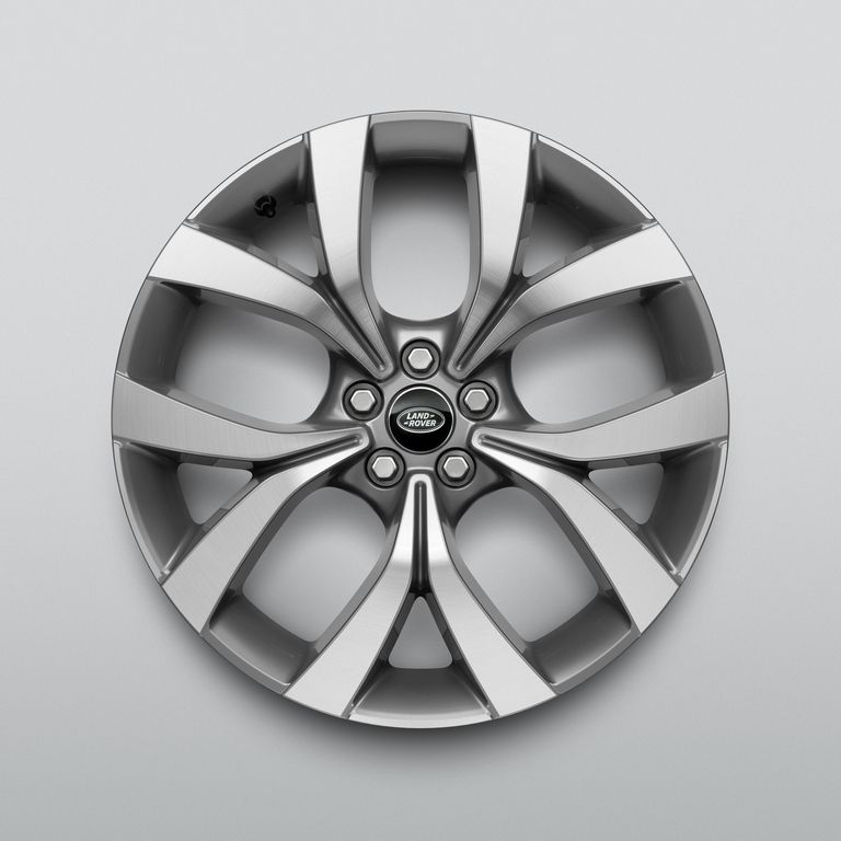 Land Rover Alloy Wheel - 20" Style 5076, 5 split - spoke, Diamond Turned finish