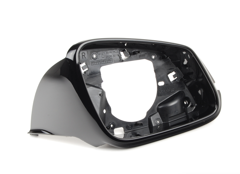 BMW Genuine Right OS Mirror Supporting Ring Bright Black